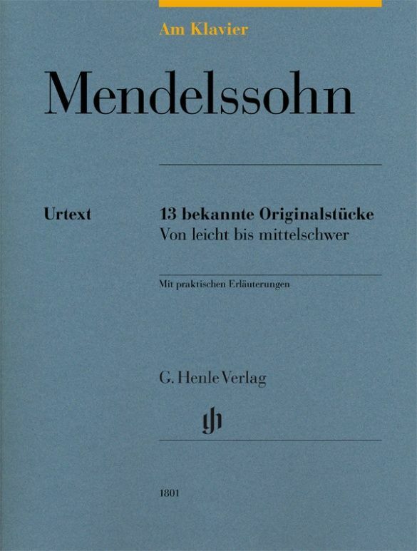 《Am Klavier: Mendelssohn》(德語版本)