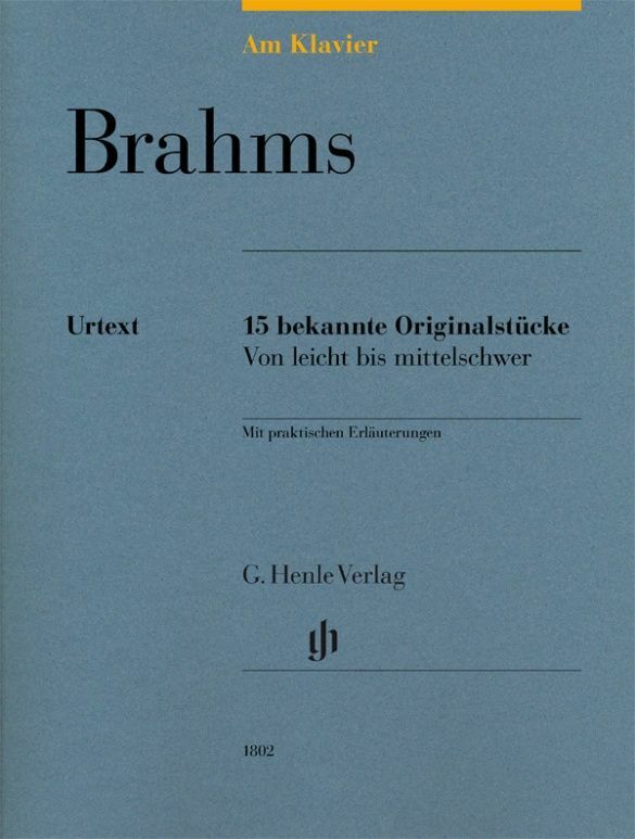 《Am Klavier: Brahms》(德語版本)