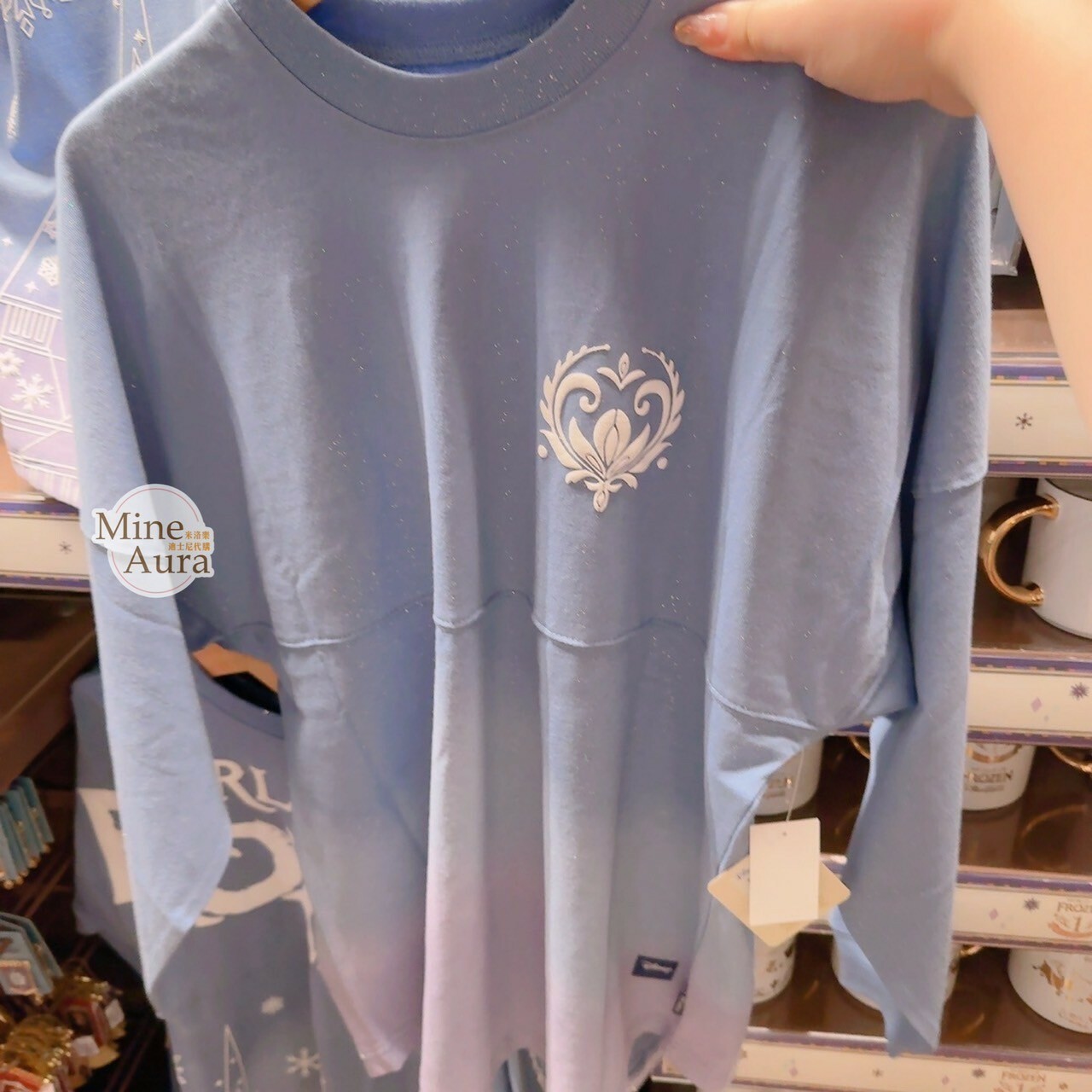 World of Frozen 限定 漸層 城堡圖騰 上衣 冰雪奇緣 Frozen -香港迪士尼樂園