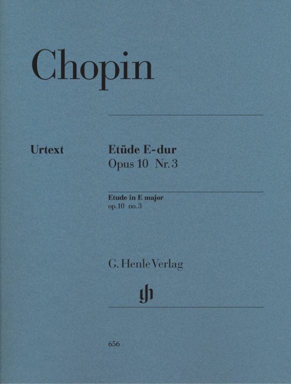 《Chopin: Etude E major op. 10 no. 3》