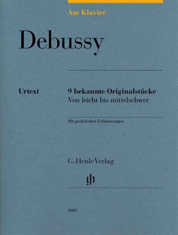 《Am Klavier: Debussy》(德語版本)