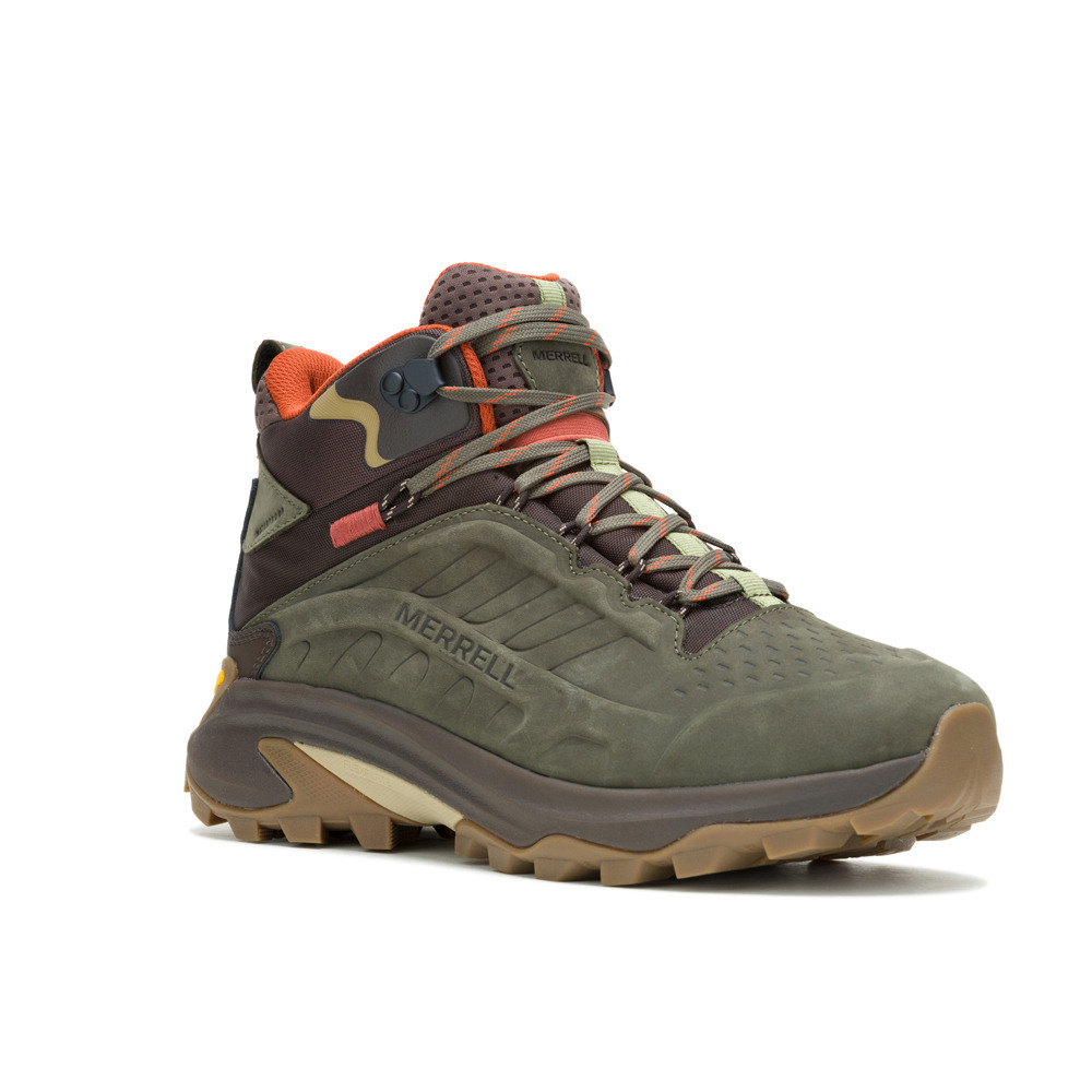【MERRELL】MOAB SPEED 2 LTR MID WATERPEOOF 男 中筒登山鞋 橄欖綠 / ML037781