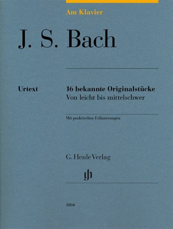 《Am Klavier: J. S. Bach》(德語版本)