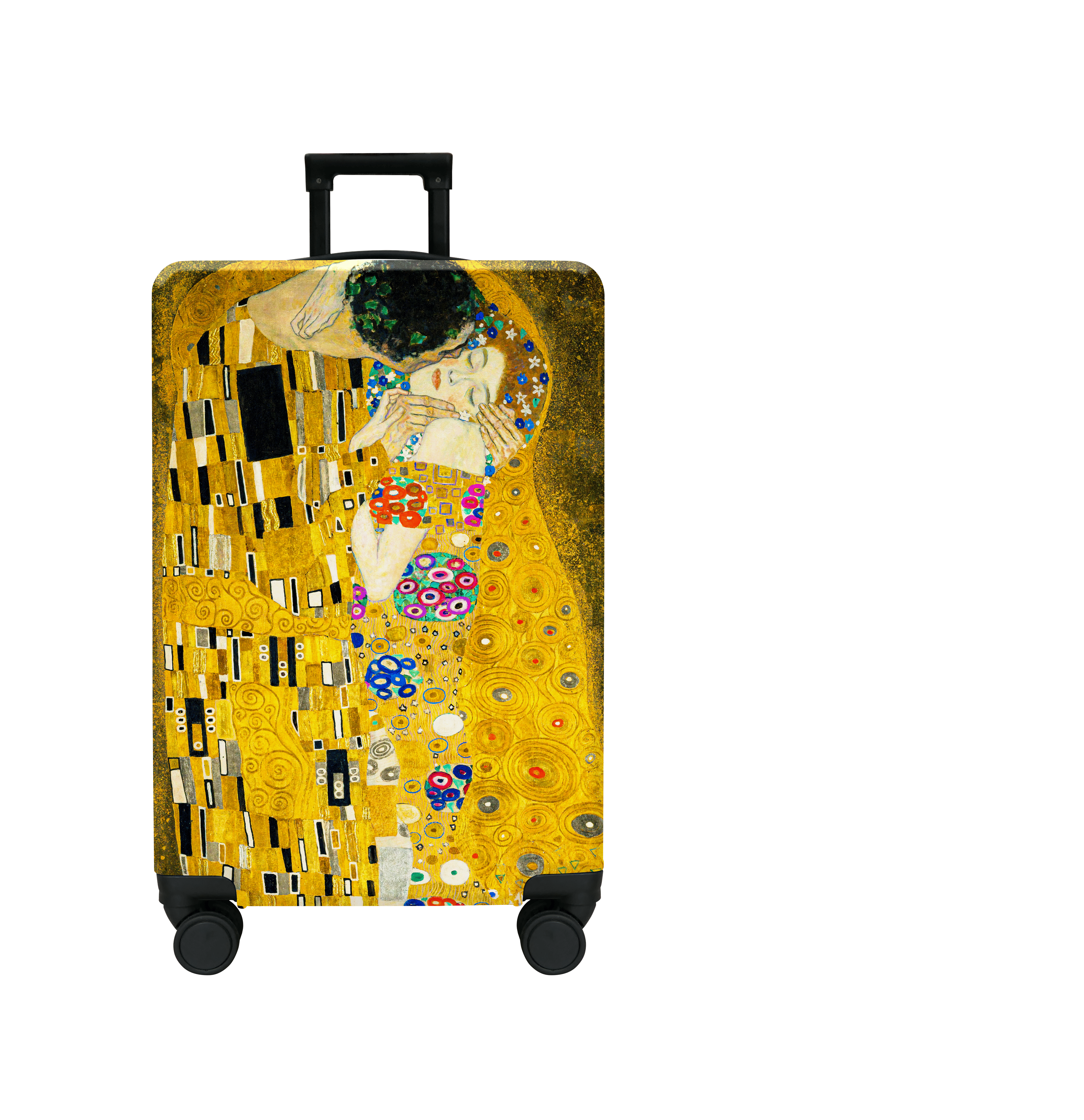 20吋藝術名畫行李箱｜克林姆《吻》