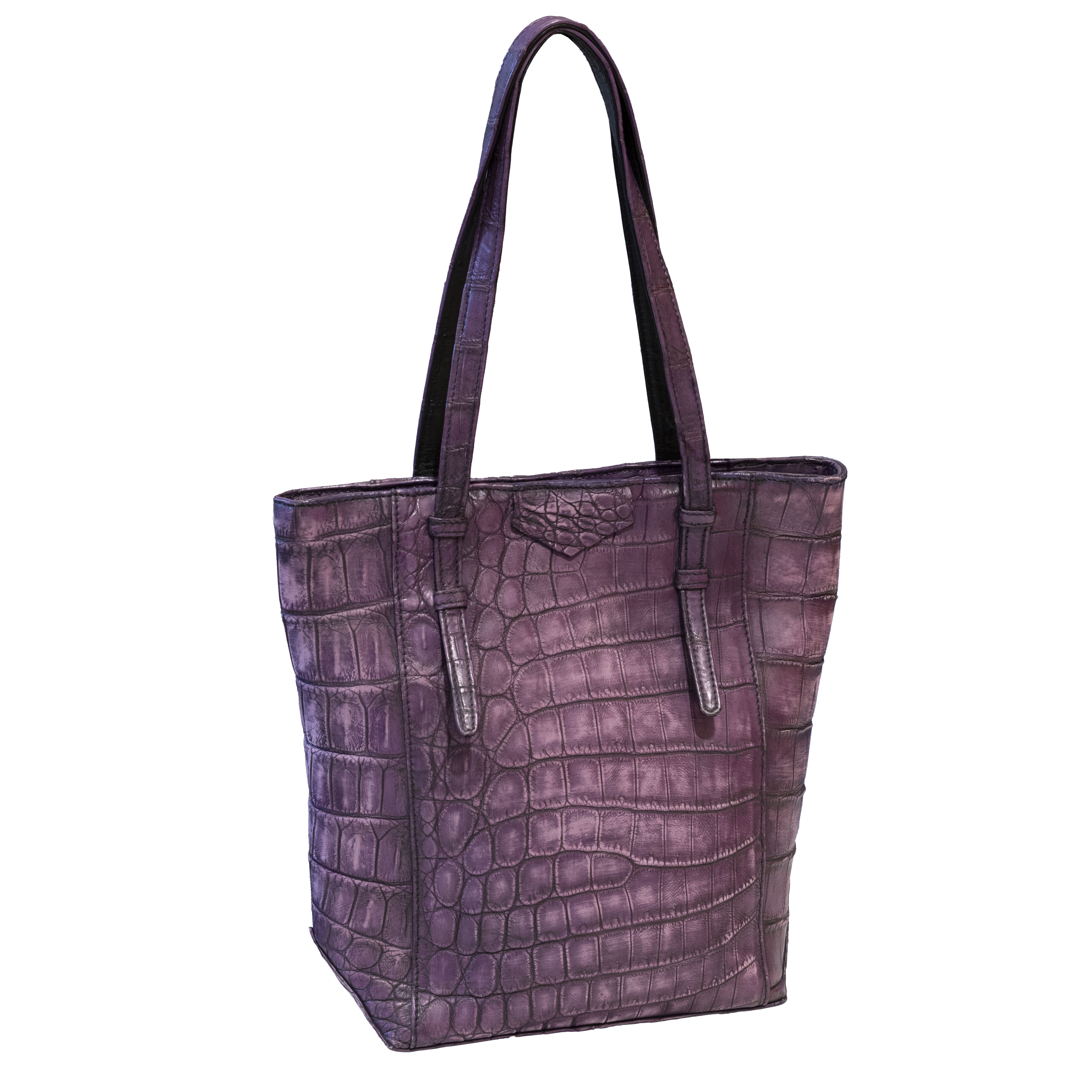 ANA - Women's Crocodile Leather Handbag