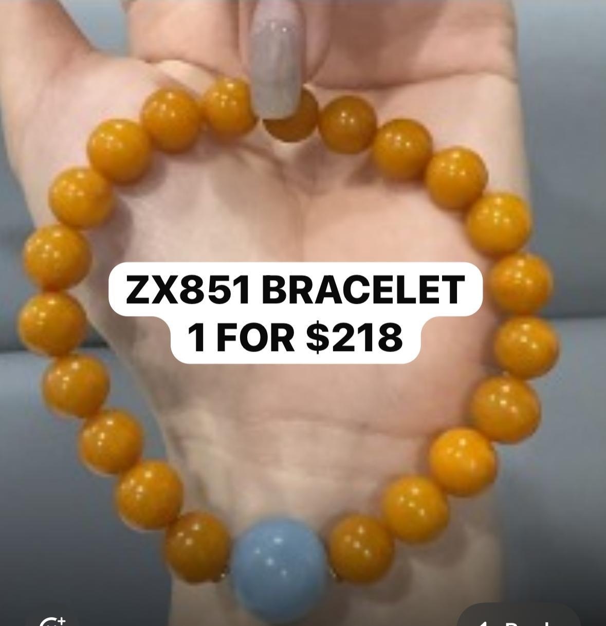 ZX851 BRACELET $218