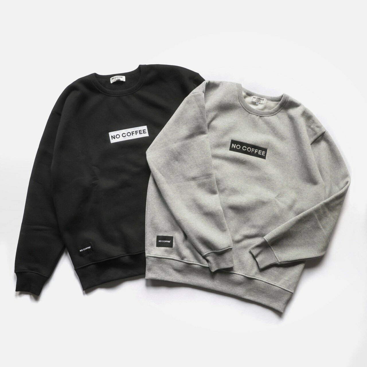 NO COFFEE BOX LOGO 刷毛衛衣