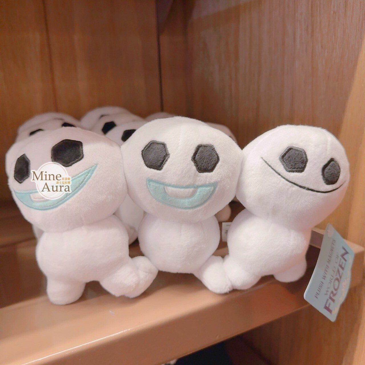 World of Frozen 限定 迷你小雪寶 磁鐵設計 娃娃 玩偶 冰雪奇緣 Frozen -香港迪士尼樂園