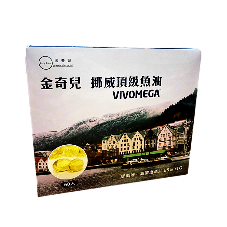 【金奇兒】挪威頂級魚油60粒入