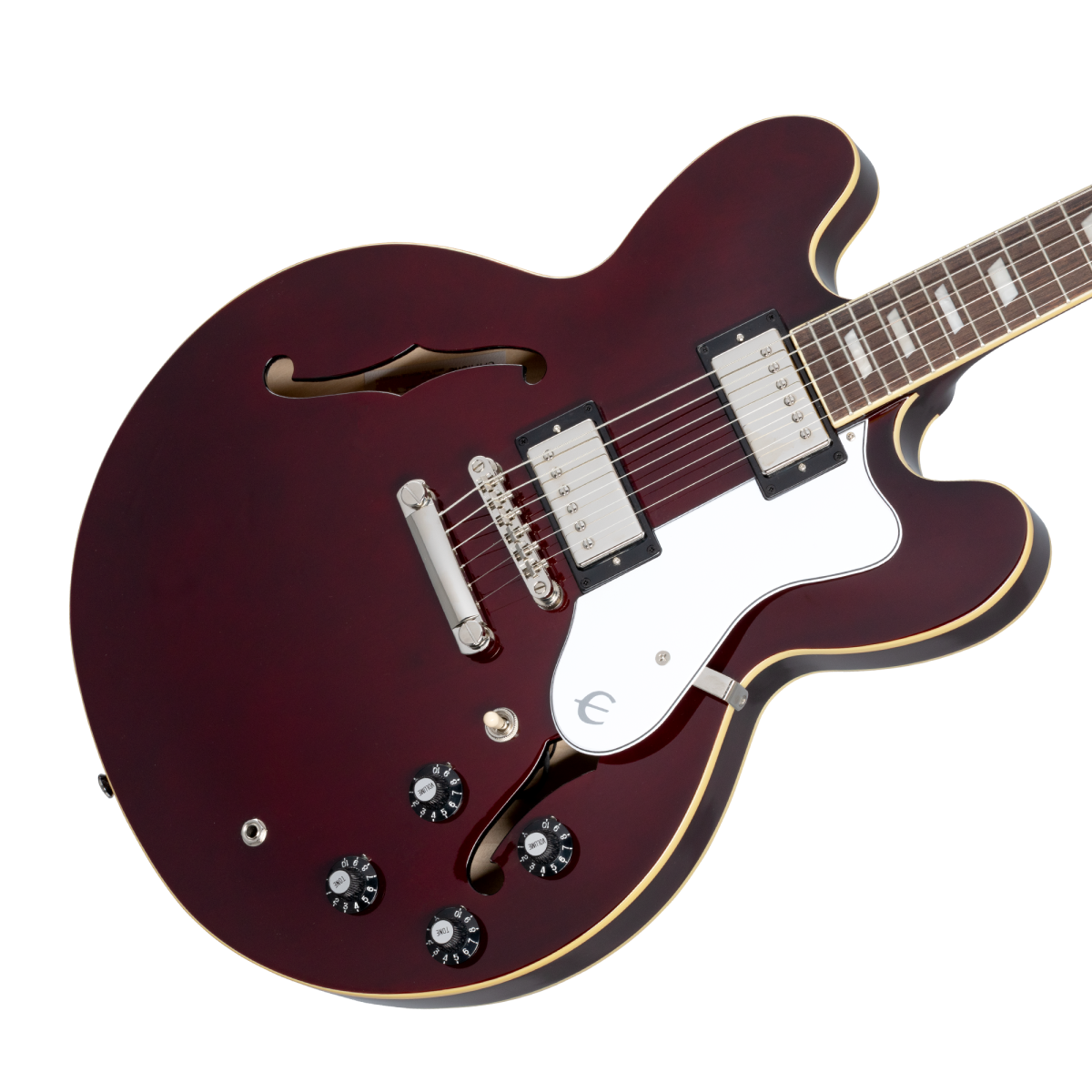 Epiphone Epiphone Noel Gallagher Riviera Dark Wine Red Oasis 綠洲樂團 Noel Gallager 簽名 電吉他 第 2 張圖片｜三峽吉他 / Bass