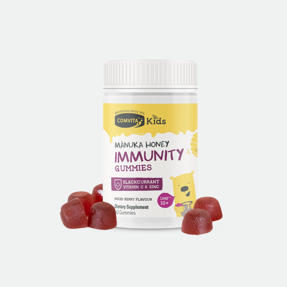 【Comvita麥蘆卡】蜂蜜黑加侖軟糖