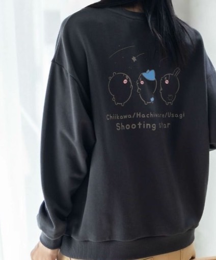 iSNEAKERS｜ 日本 Chiikawa 吉伊卡哇 流星雨 大學T 兩色