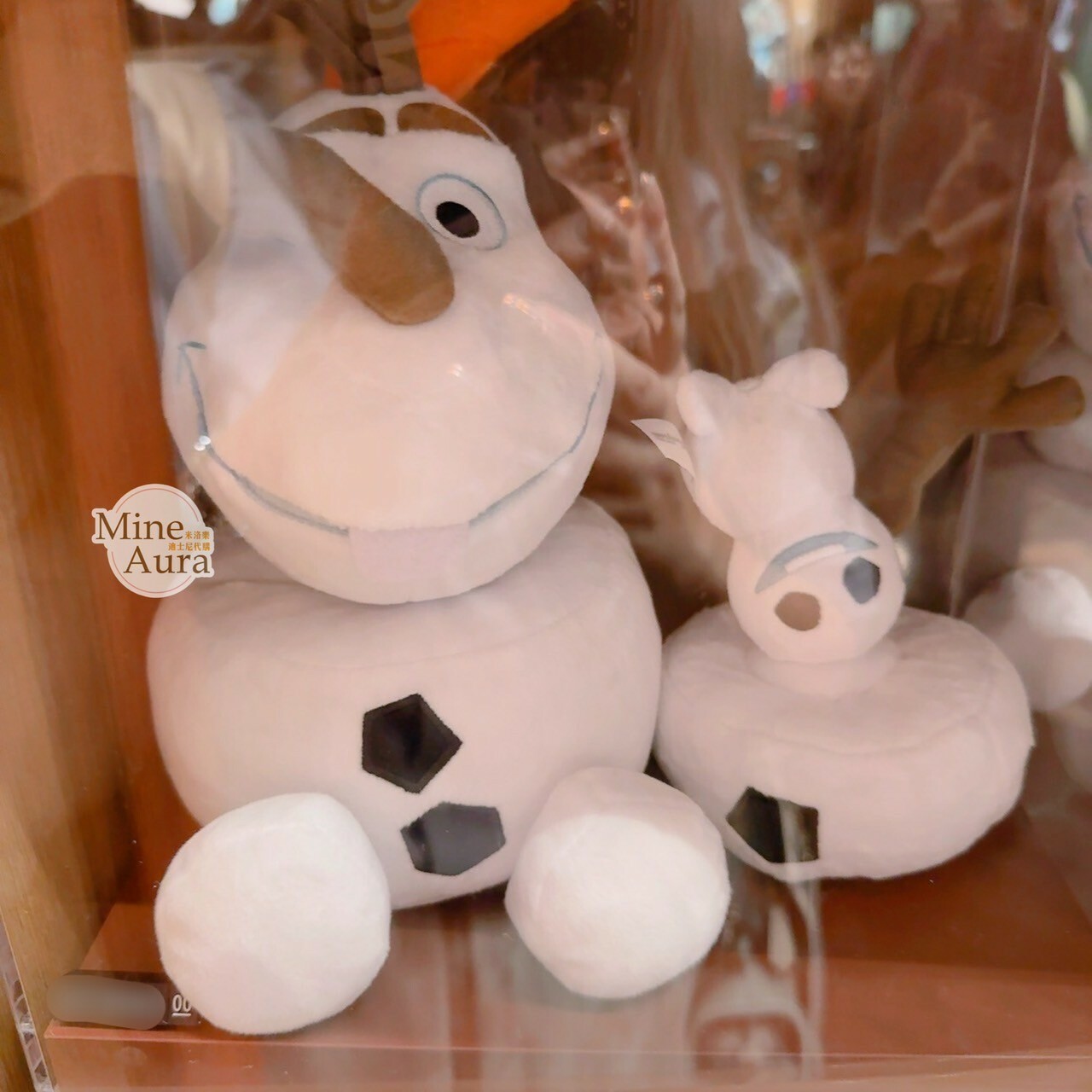 World of Frozen 限定 雪寶 Olaf 迷你小雪寶 磁鐵設計 娃娃 玩偶 冰雪奇緣 Frozen -香港迪士尼樂園
