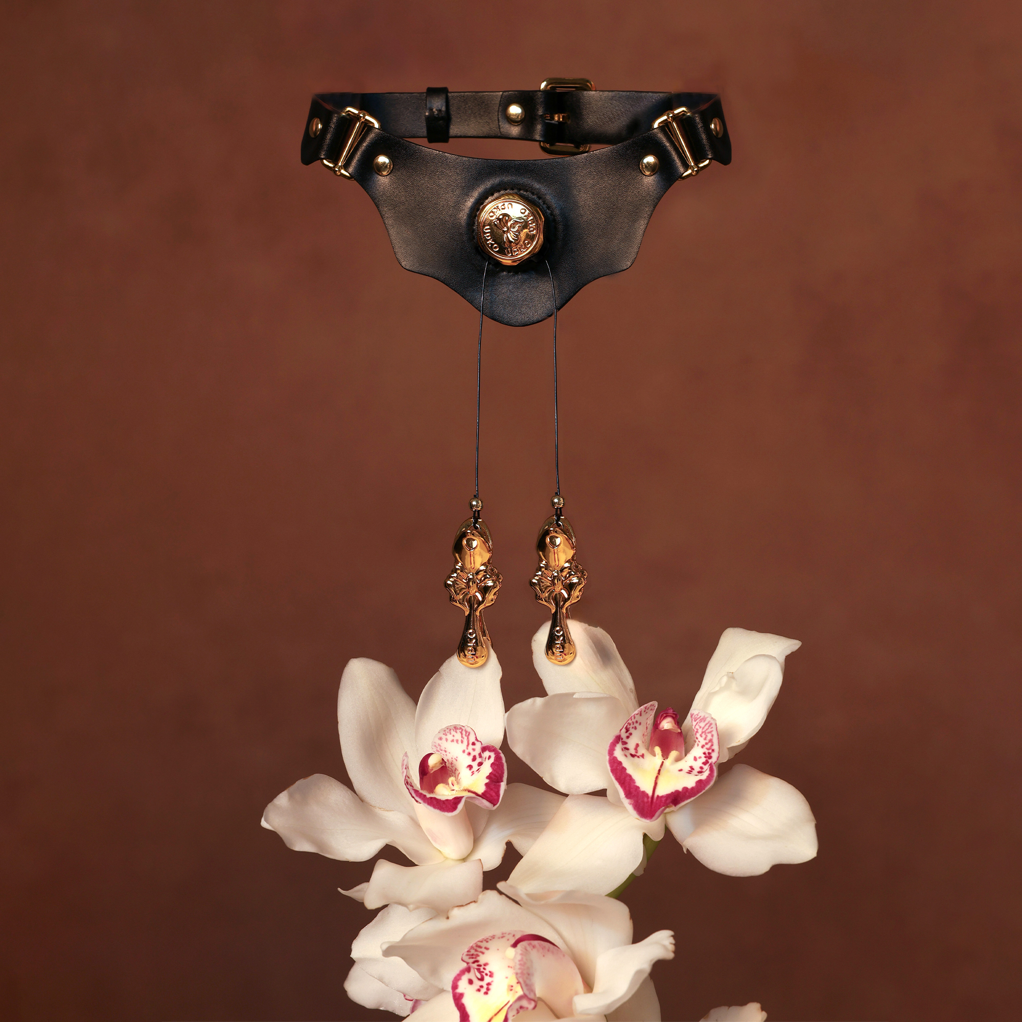 義大利 UPKO 提線木偶系列 項圈珍珠乳夾 腰帶分穴器