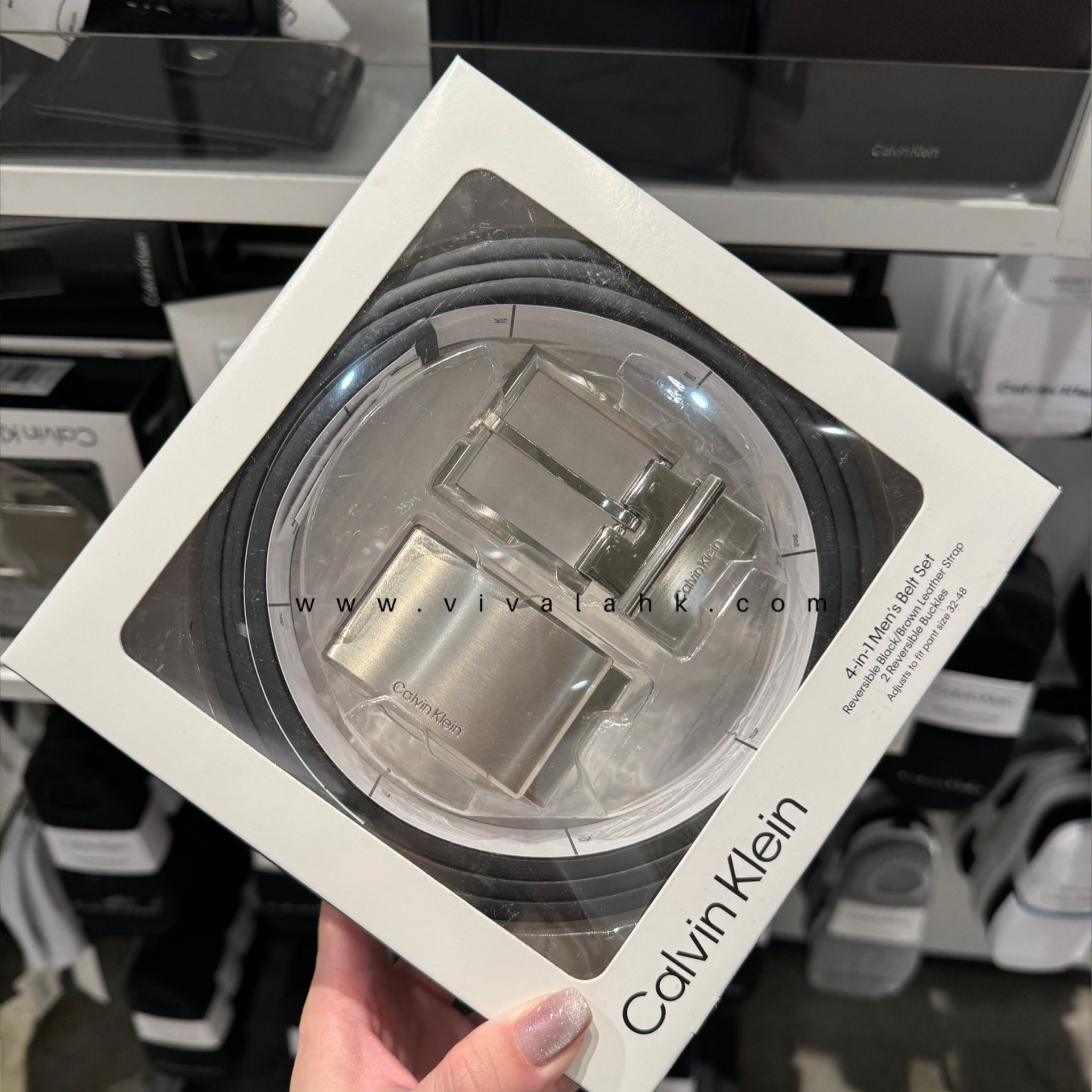 Calvin Klein - 4-in-1 Men’s Belt Set