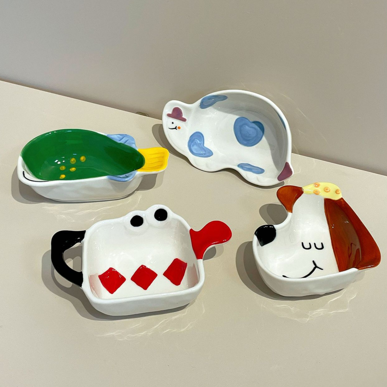 《5154》ins可愛造型醬料碟