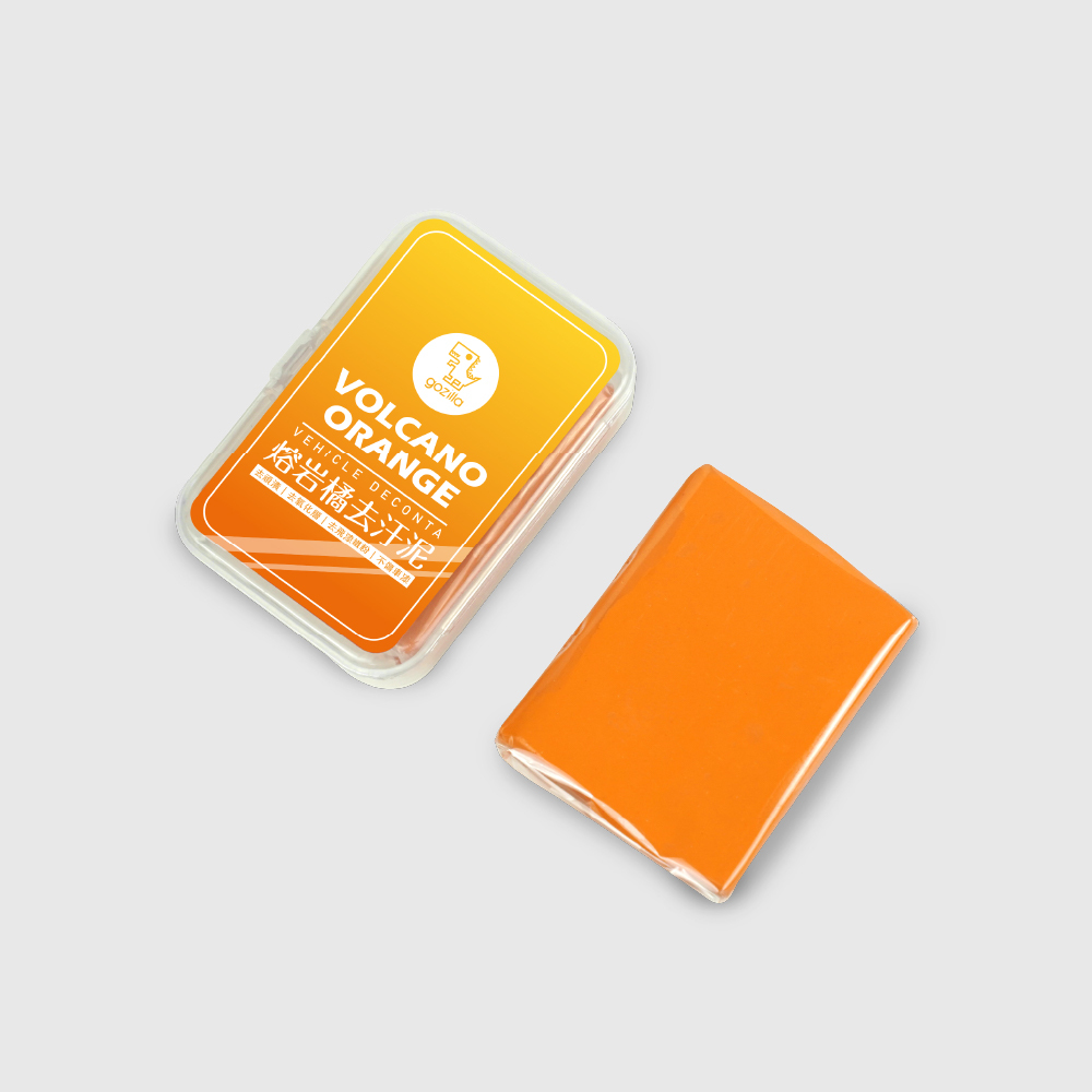 洗車工具｜熔岩橘去汙泥