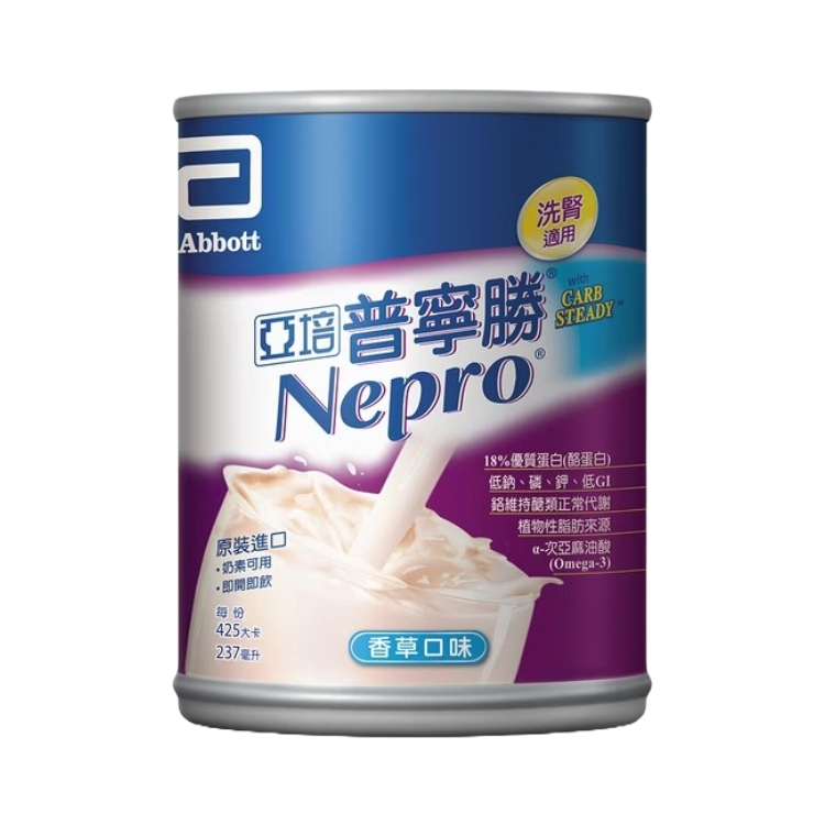 【亞培】普寧勝(洗腎患者適用) 237毫升 x 24入