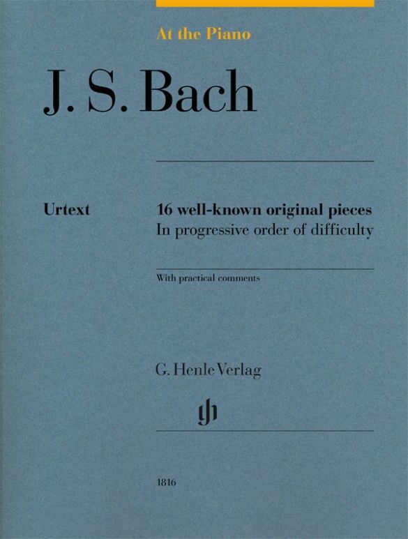 《At the Piano:  J. S. Bach》(英語版本)