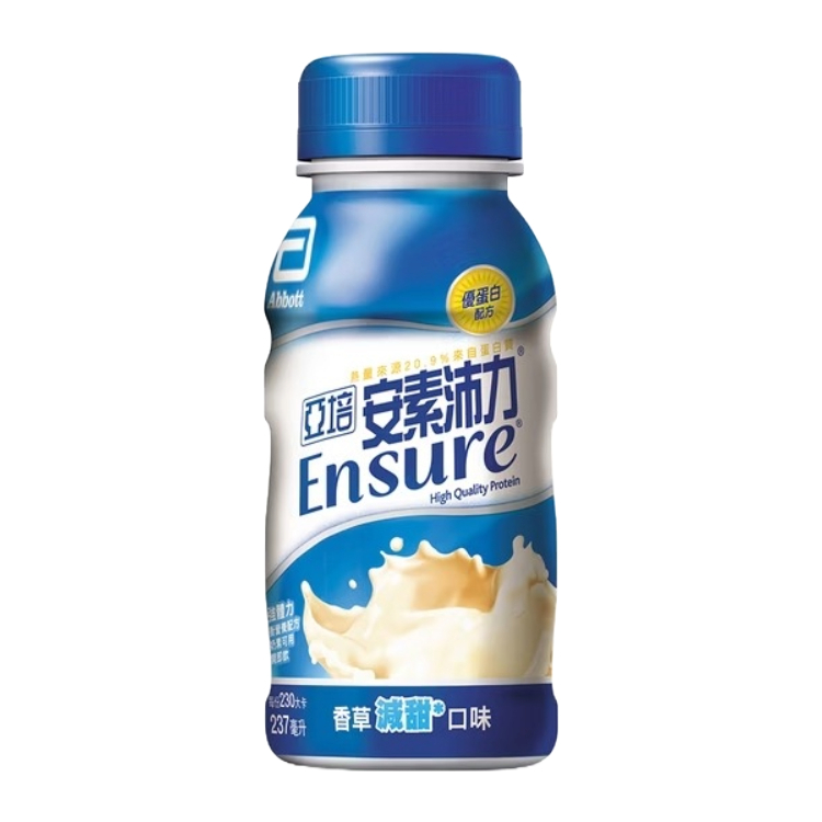 【亞培】安素沛力優蛋白配方8入禮盒-香草減甜口味(237MLx8入)