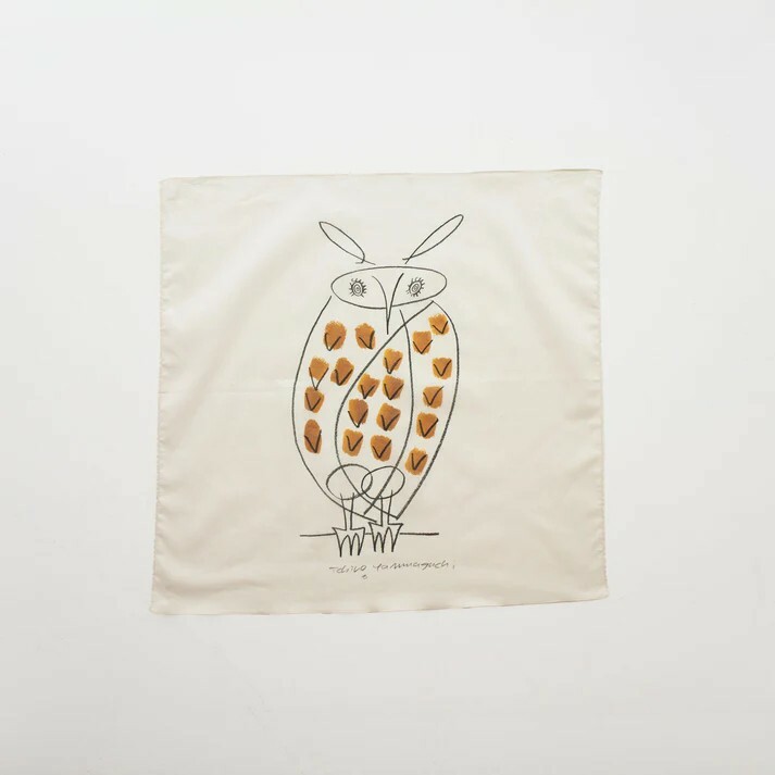 Orneko - 山口一郎手帕 / 貓頭鷹