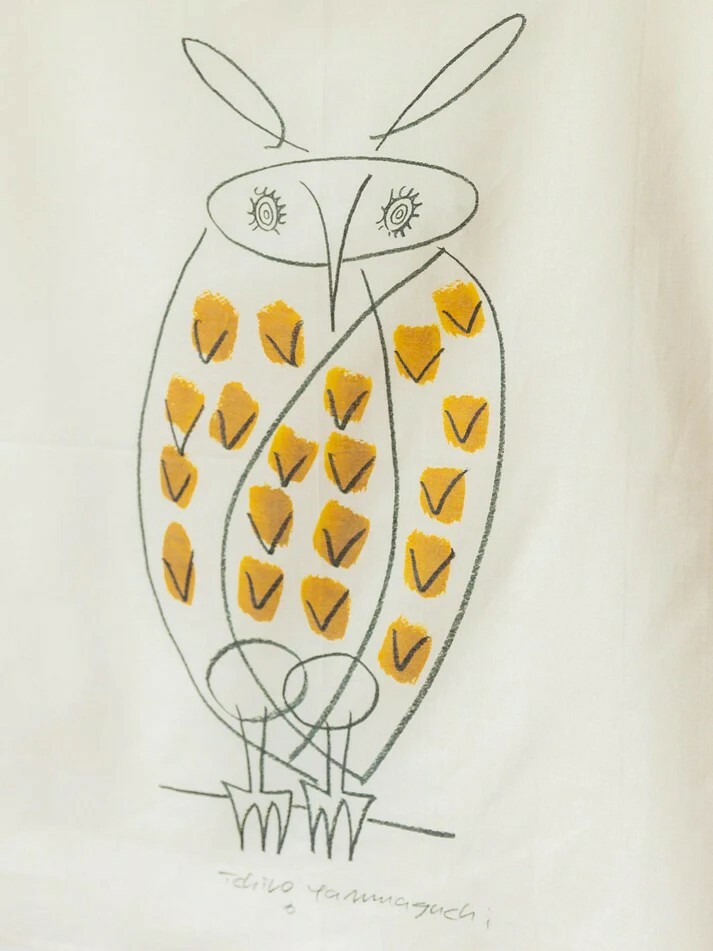 Orneko - 山口一郎手帕 / 貓頭鷹