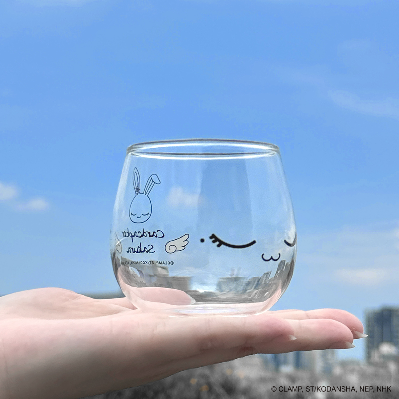 庫洛魔法使-蛋型玻璃杯-小桃