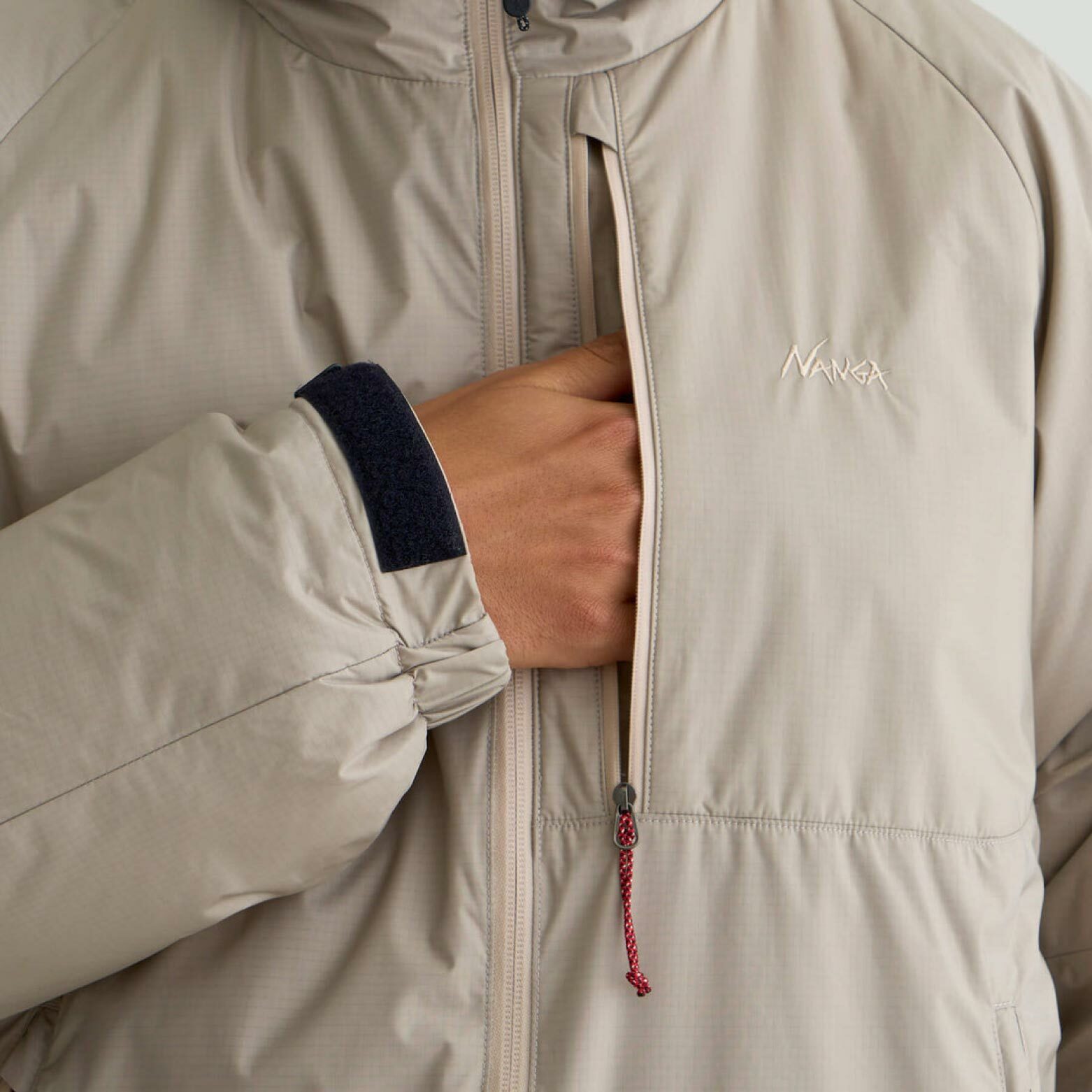 NANGA×DUFFER AURORA STAND COLLAR DOWN JK（Nanga Aurora Tex