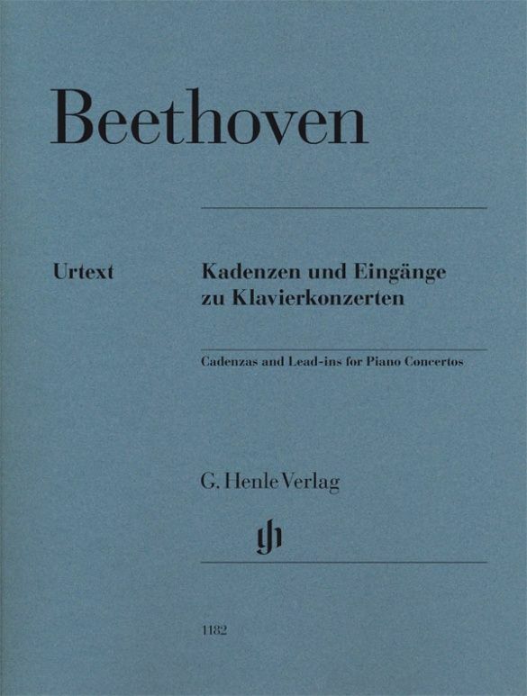《Beethoven: Cadenzas and Lead-ins for Piano Concertos》