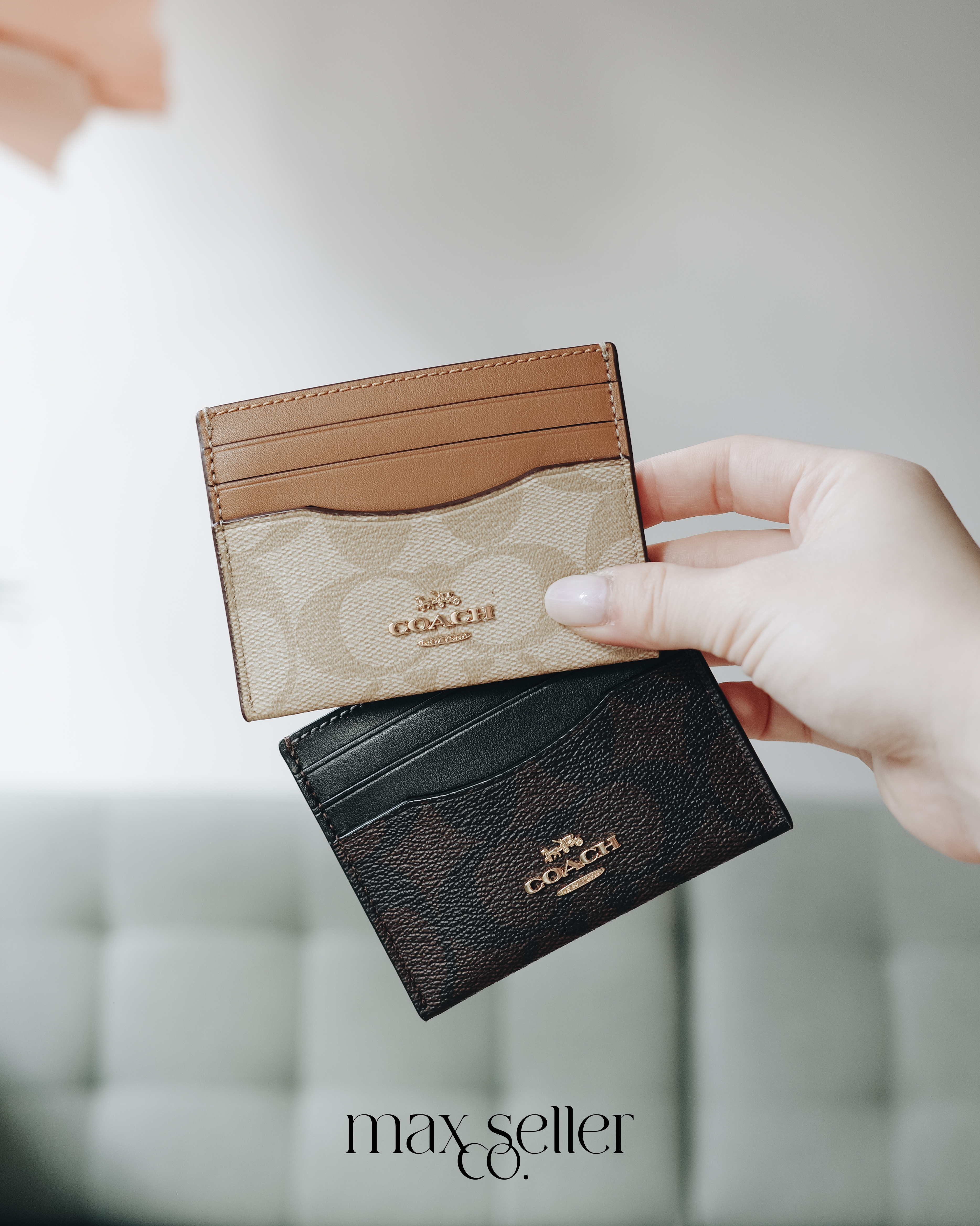 現貨｜COACH Slim ID Cardholder 薄款相片位卡套