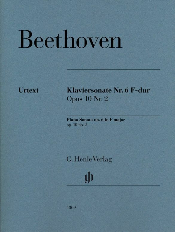 《Beethoven: Piano Sonata no. 6 F major op. 10 no. 2》