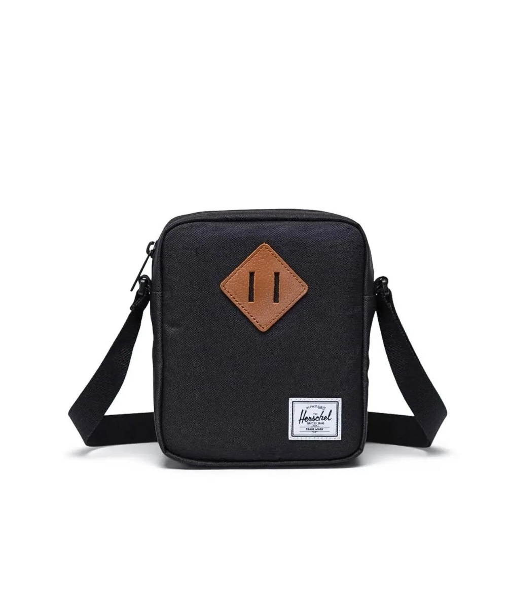 【Herschel】 Classic 側背包2.5L-黑/米白/淺紫