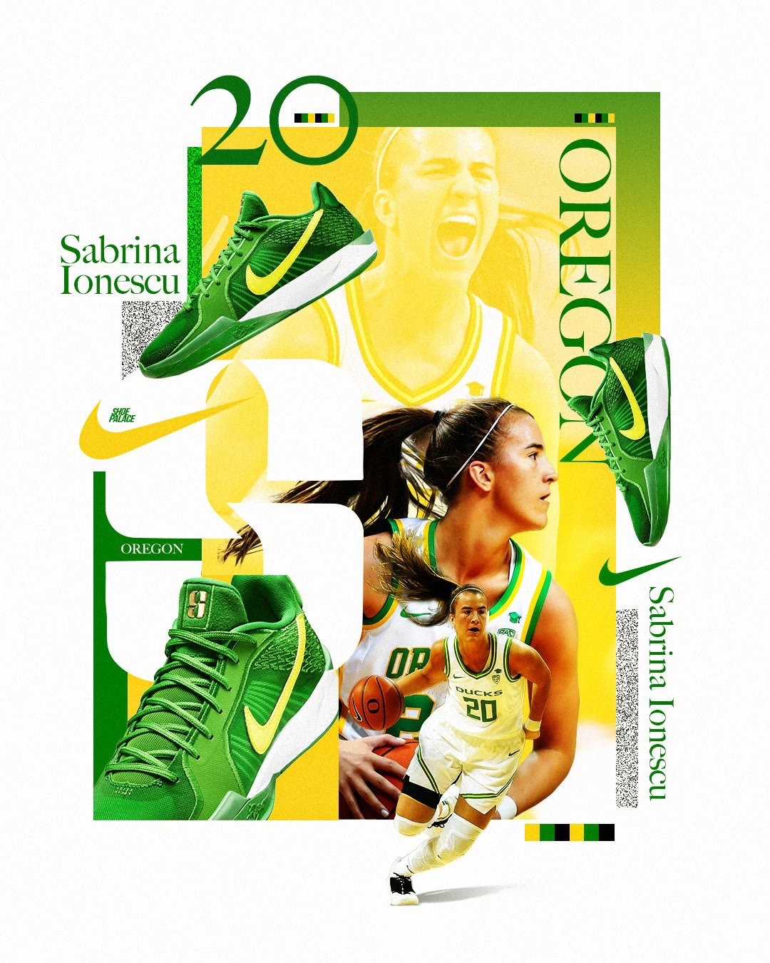 <國外限定>Nike Sabrina 2 EP Oregon 綠黃 奧勒岡鴨 簽名 實戰籃球鞋