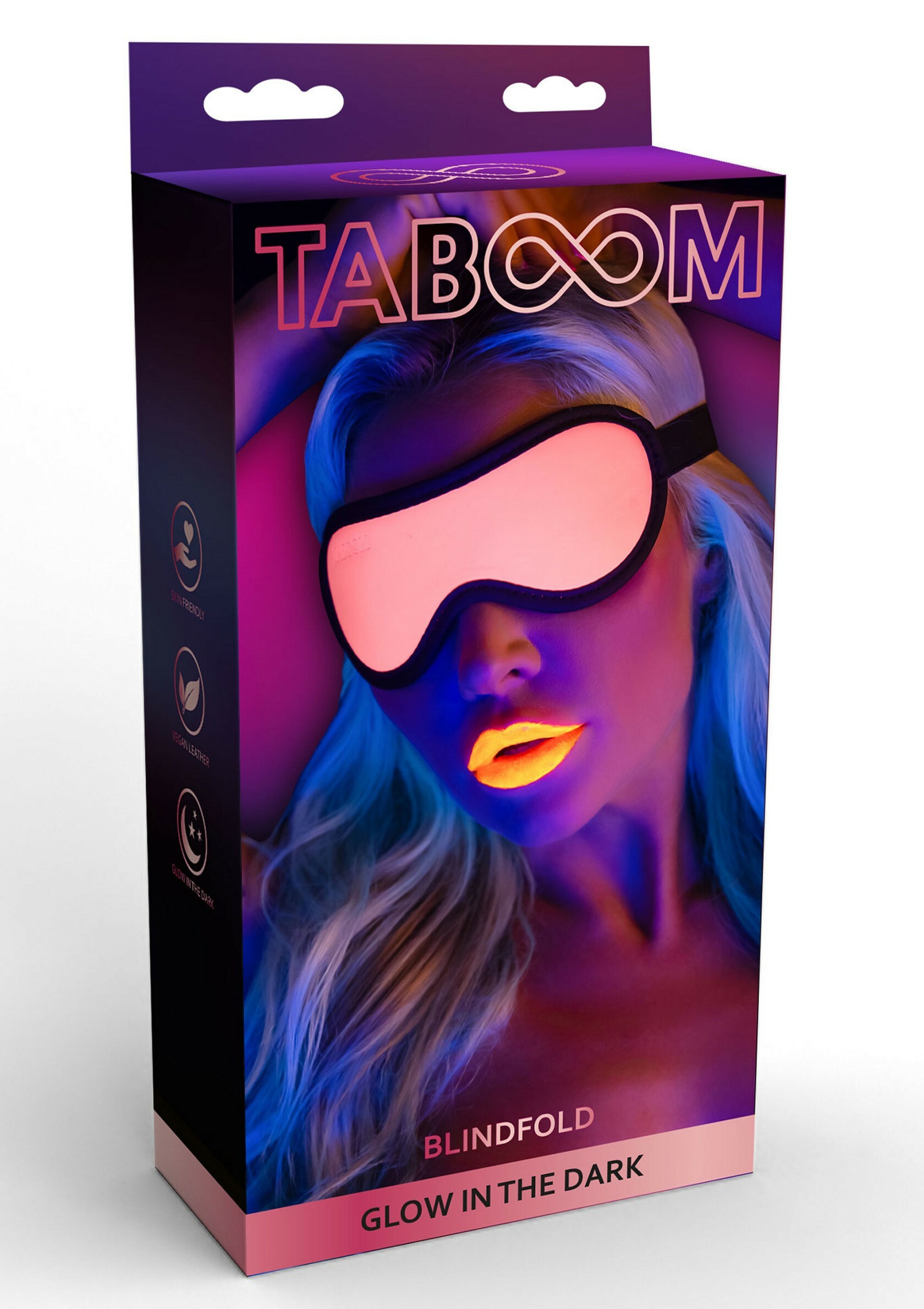 TABOOM,荷蘭 TABOOM,TABOOM 夜光系列 皮革眼罩,調教時尚,調教,調教扮演,BDSM,SM,親密關係,格雷,角色扮演,捆綁,禮物,繩縛,束縛,綁帶,口球,手拍,頸圈,項圈,牽引鏈,手銬,腳銬,馬鞭