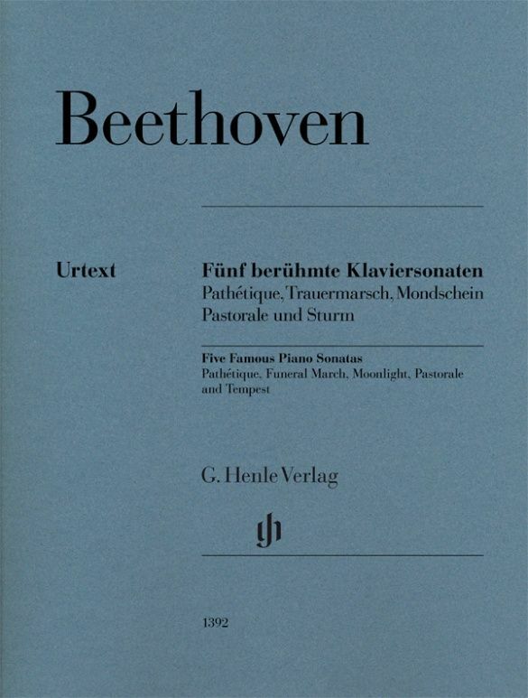 《Beethoven: Five Famous Piano Sonatas》