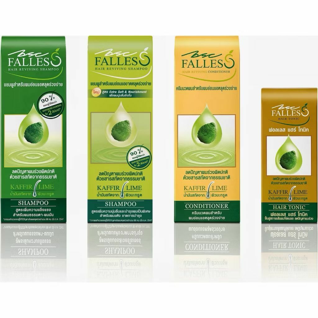 泰國 BSC FALLES 萊姆 防脫髮洗髮水 減頭皮 防脫護髮素 萊姆精華