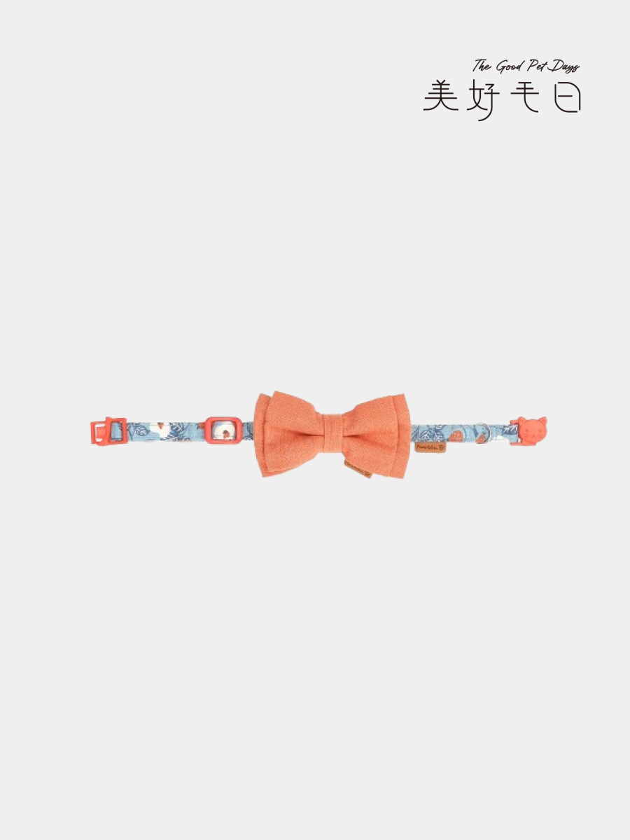 【美好毛日】Pawsholic爪迷 貓咪安全領結項圈｜晴日甜梨