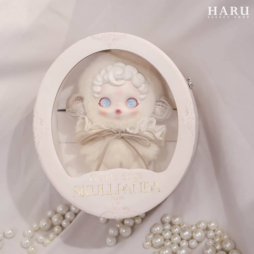 上海國際潮流玩具展限定 POPMART 泡泡瑪特 POP MART SKULLPANDA 毛絨公仔 柔與韌 蕾絲 搪膠臉 公仔 吊飾 吊卡