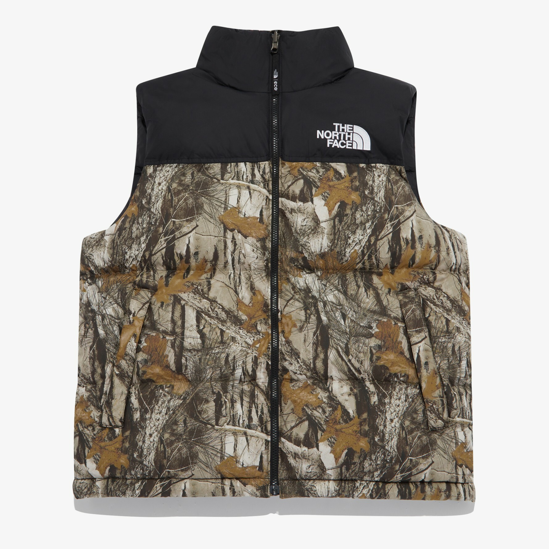 【代購】THE NORTH FACE 北臉 男 1996 ECO NUPTSE 楓葉 落葉 羽絨 背心 NV1DQ56A