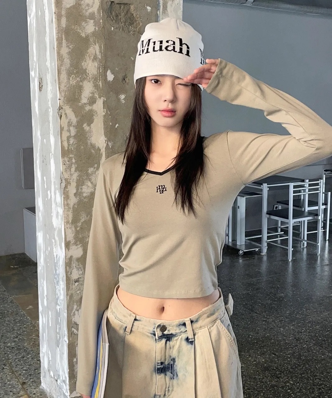 🇰🇷 MUAHMUAH 針織帽 毛線帽 秋冬 保暖 造型 / 現貨