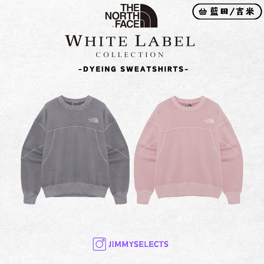 【代購】THE NORTH FACE 北臉 白標 男女 DYEING 復古 長袖 衛衣 大學T NM5MQ50