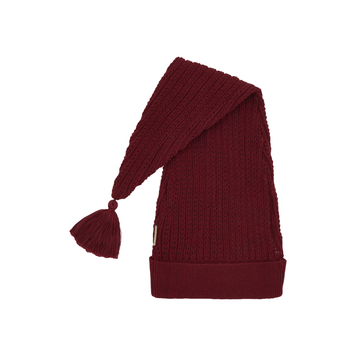 〖 Hust & Claire 〗針織簍空長聖誕帽