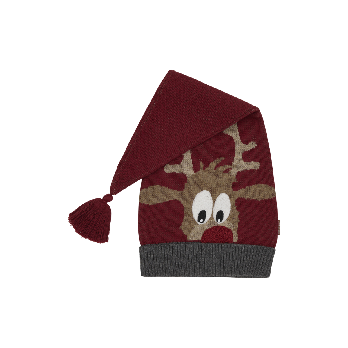 〖 Hust & Claire 〗俏皮麋鹿長聖誕帽