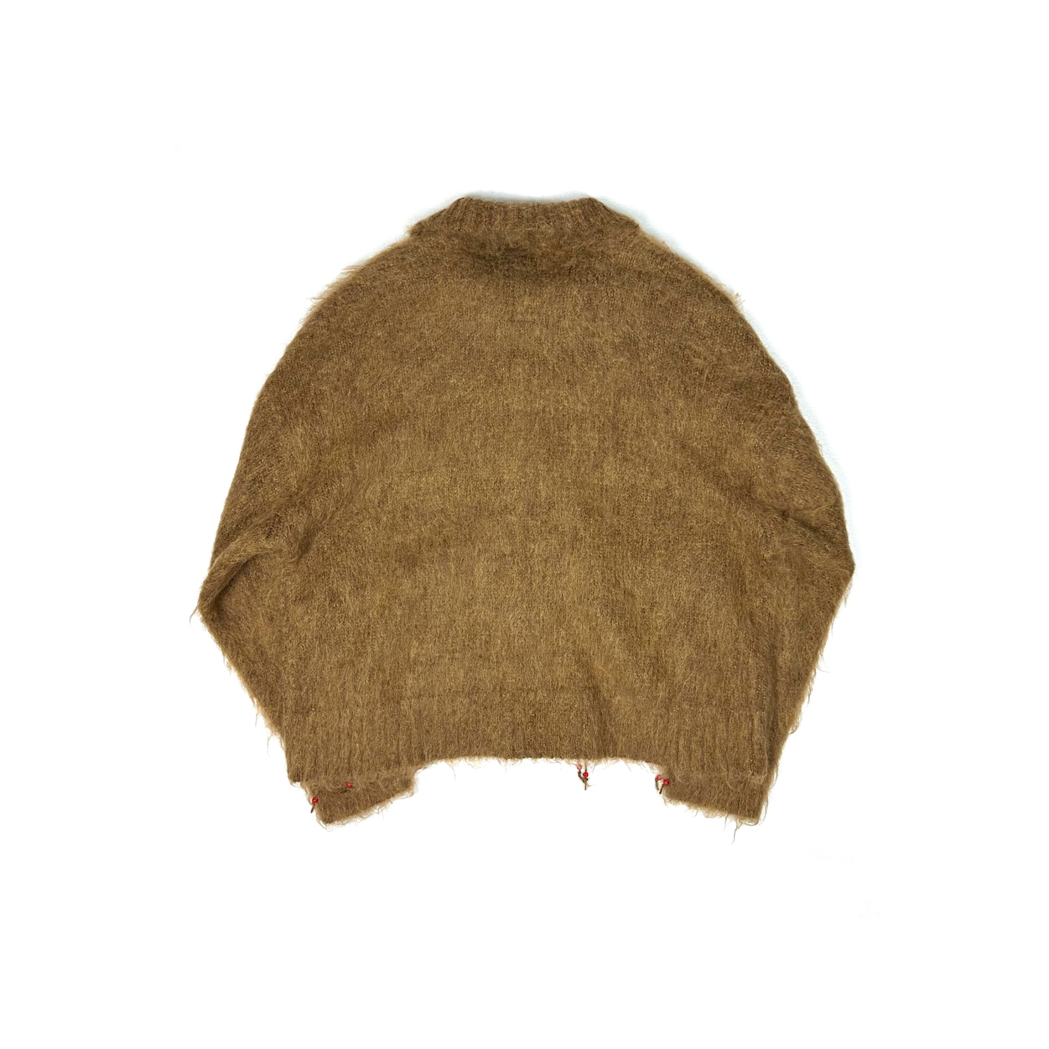 FACCIES - SHAGGY DRIVERS KNIT JACKET / 2COLORS FACCIES - SHAGGY DRIVERS KNIT JACKET / 2COLORS
