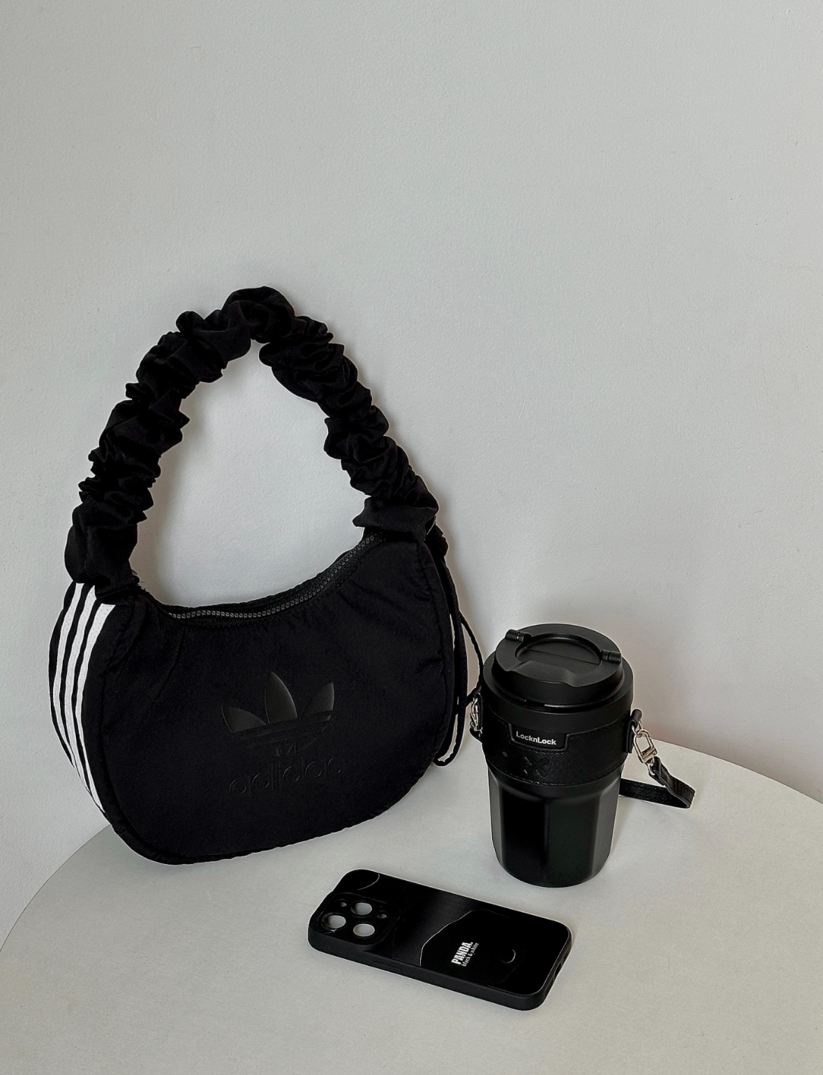 Adidas Originals 雲朵包 皺摺提手 手提包 肩背包 黑色 小號 中號 大號/預購