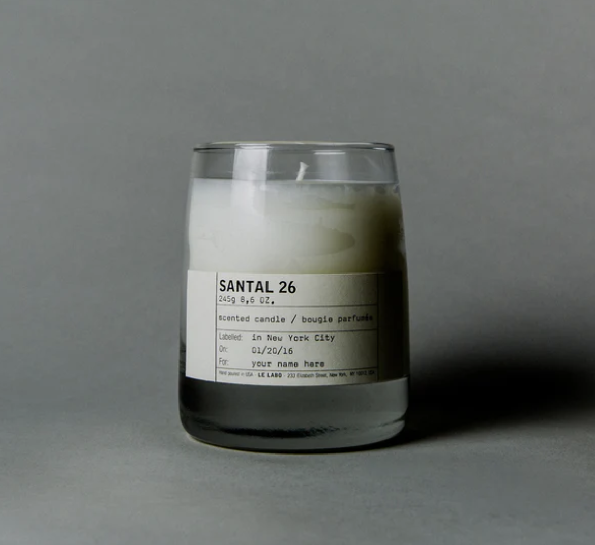 LE LABO SANTAL 26 香り付きキャンドル 127g SANTAL 26｜サンタル 26 – ル ラボ 公式オンラインショップ