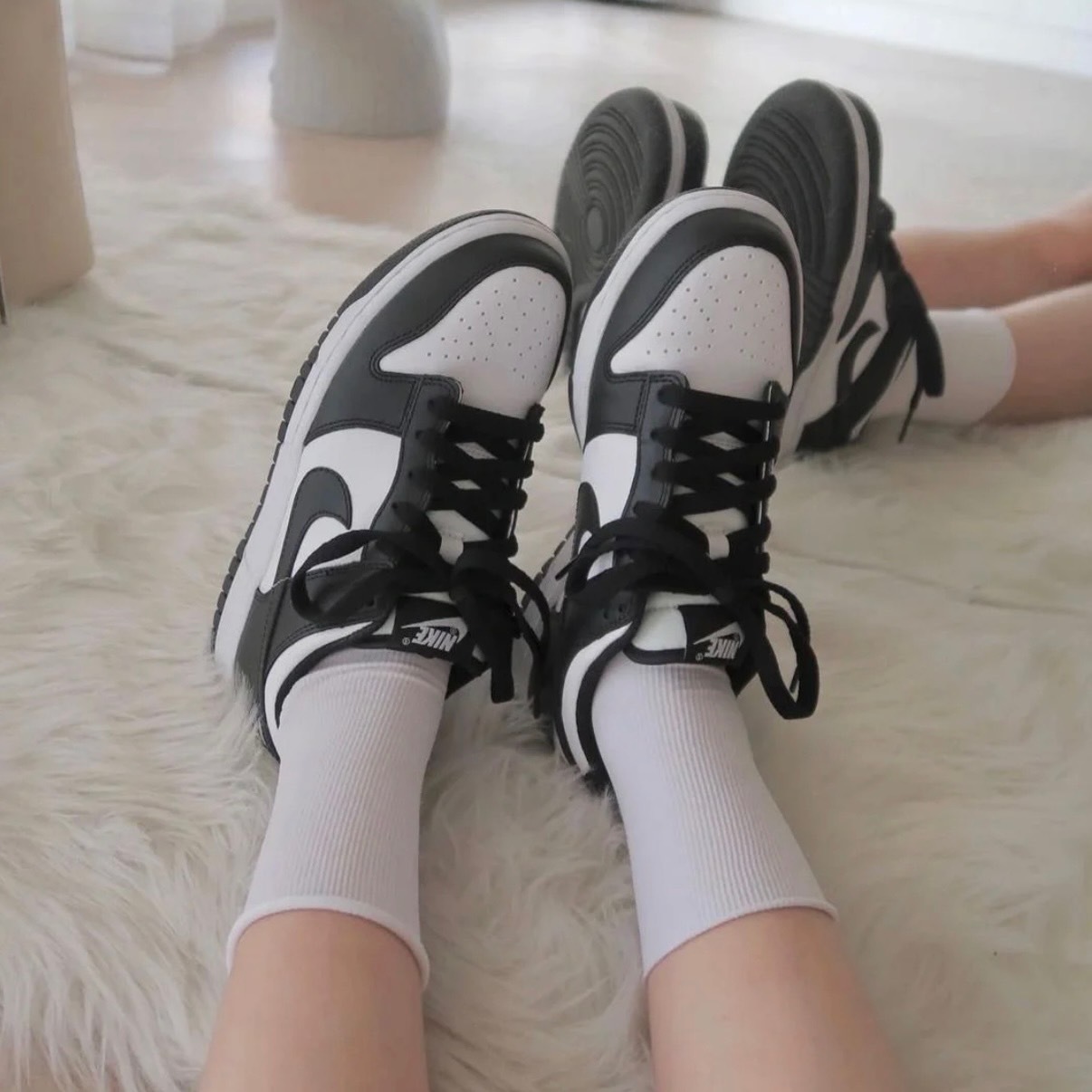 <快速出貨>Nike Dunk Low Black GS 大童 經典黑白熊貓