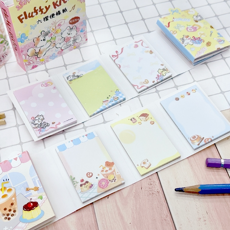 四季紙品 6摺迷你便條冊 【M4005】