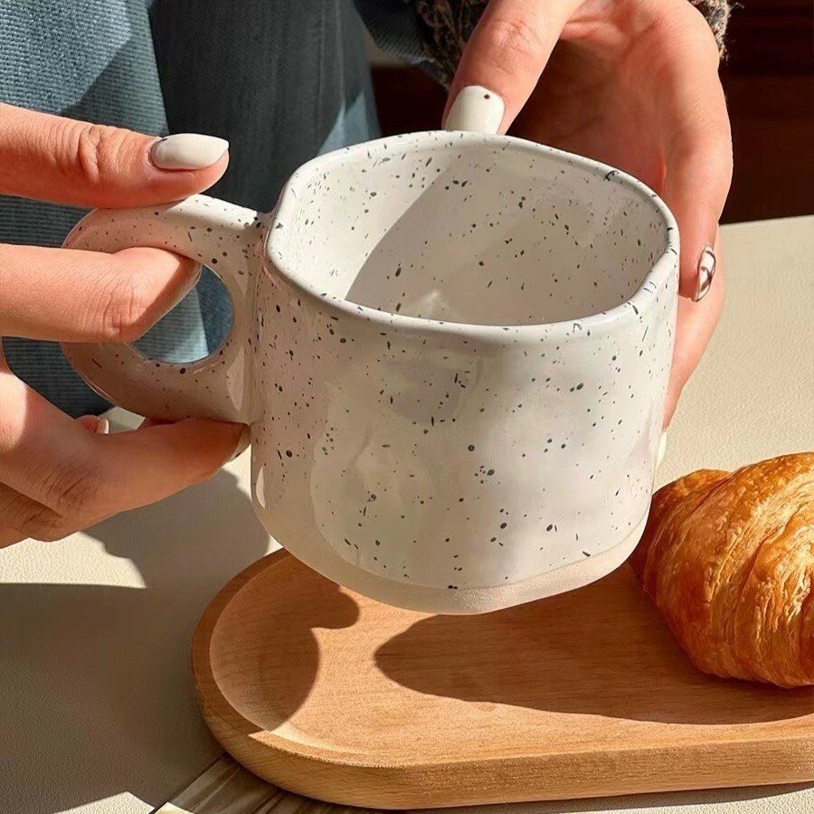 《1046》ins不規則潑墨馬克杯280ml