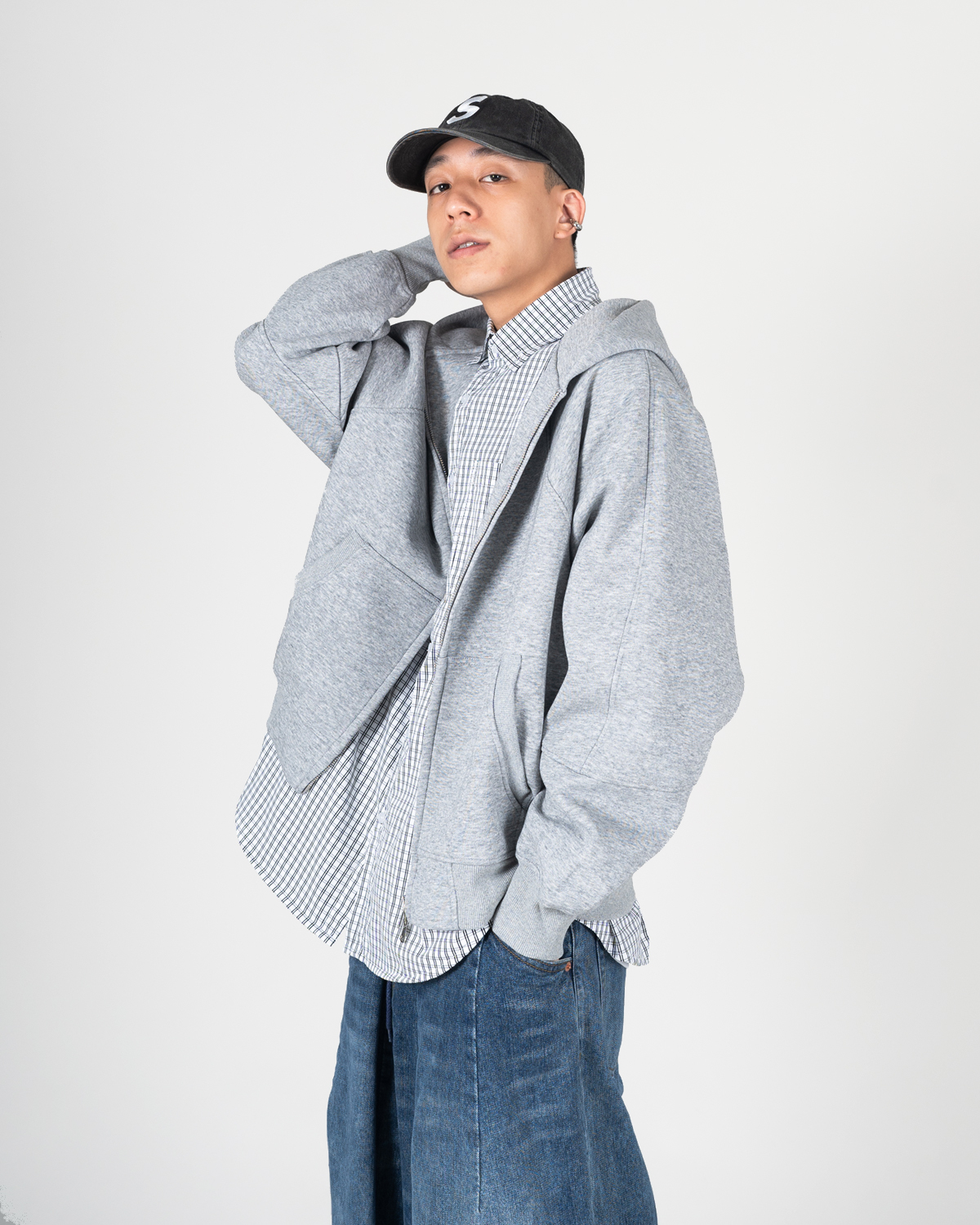 OurPick Clean Fit Hooded JK 500G寬短連帽外套 4色